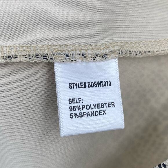 Altar’d State Tan and Black Faux Snake Skin Print Mini Skirt - Picture 5 of 5